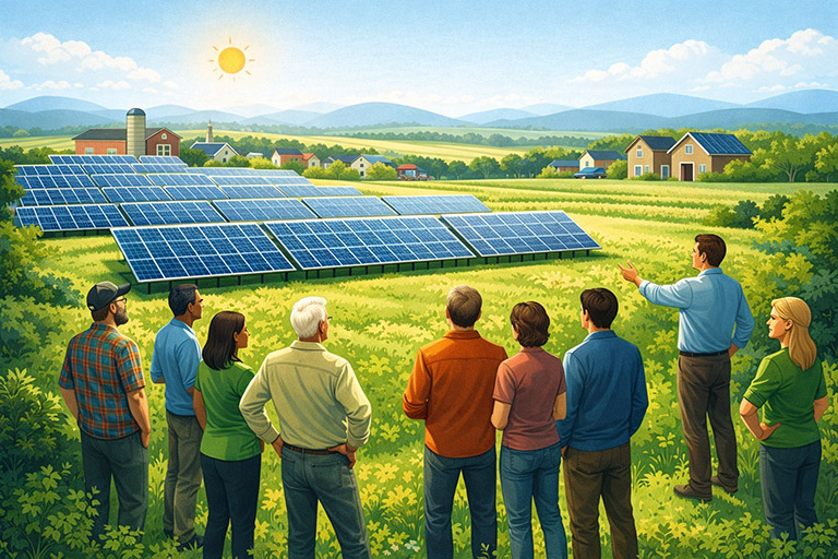 Community Engagement and Social Acceptance of Solar Projects