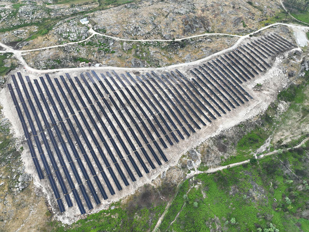 ground mounted photovoltaic project - Mangualde, Portugal