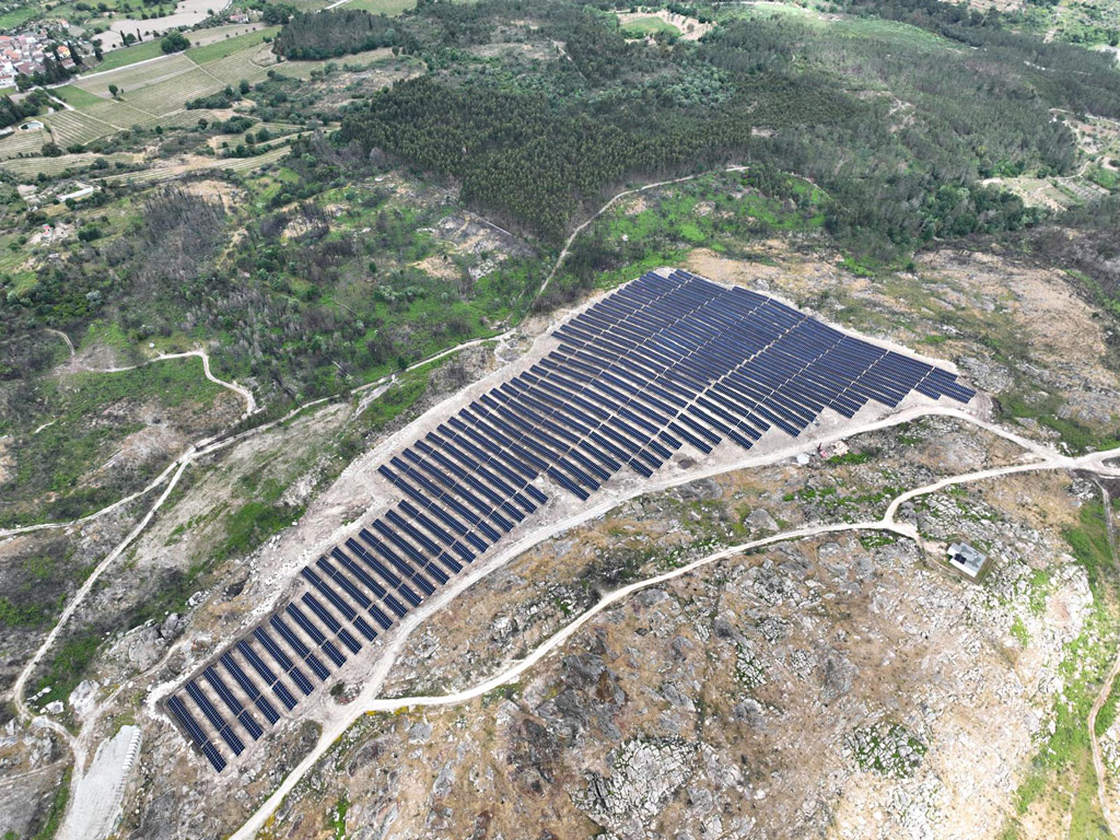 ground mounted photovoltaic project - Mangualde, Portugal