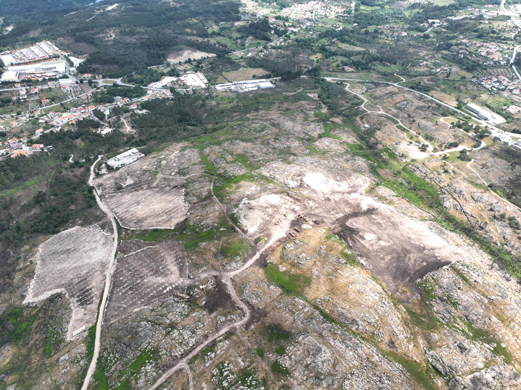 ground mounted photovoltaic project - Mangualde, Portugal