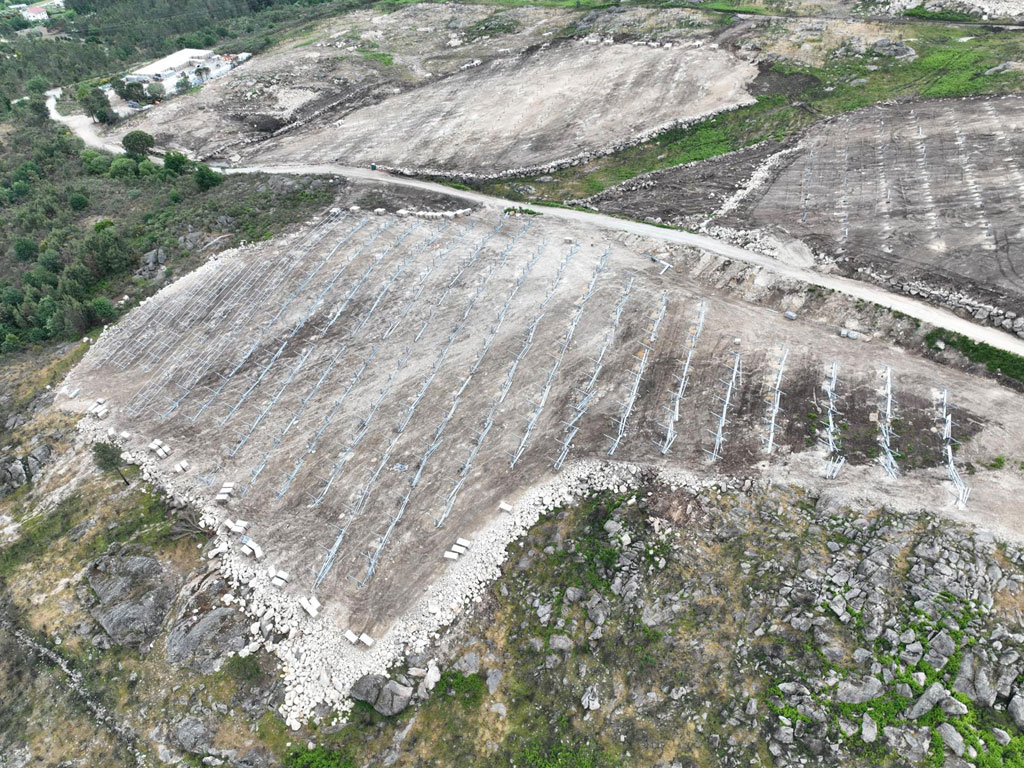 ground mounted photovoltaic project - Mangualde, Portugal