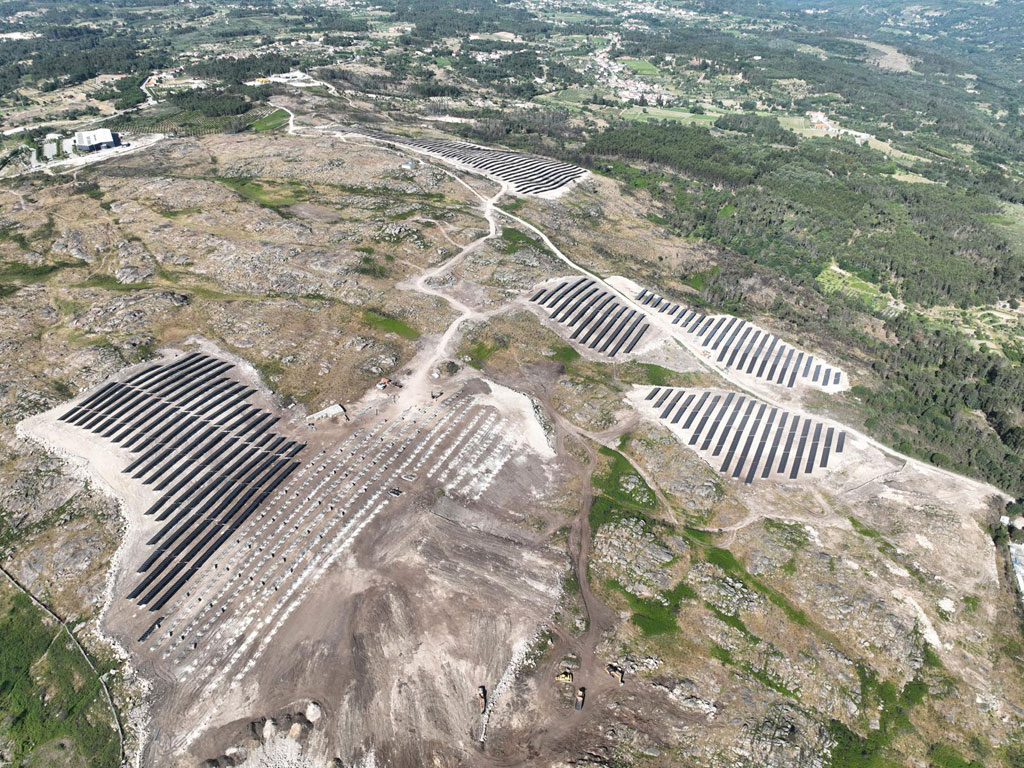 ground mounted photovoltaic project - Mangualde, Portugal